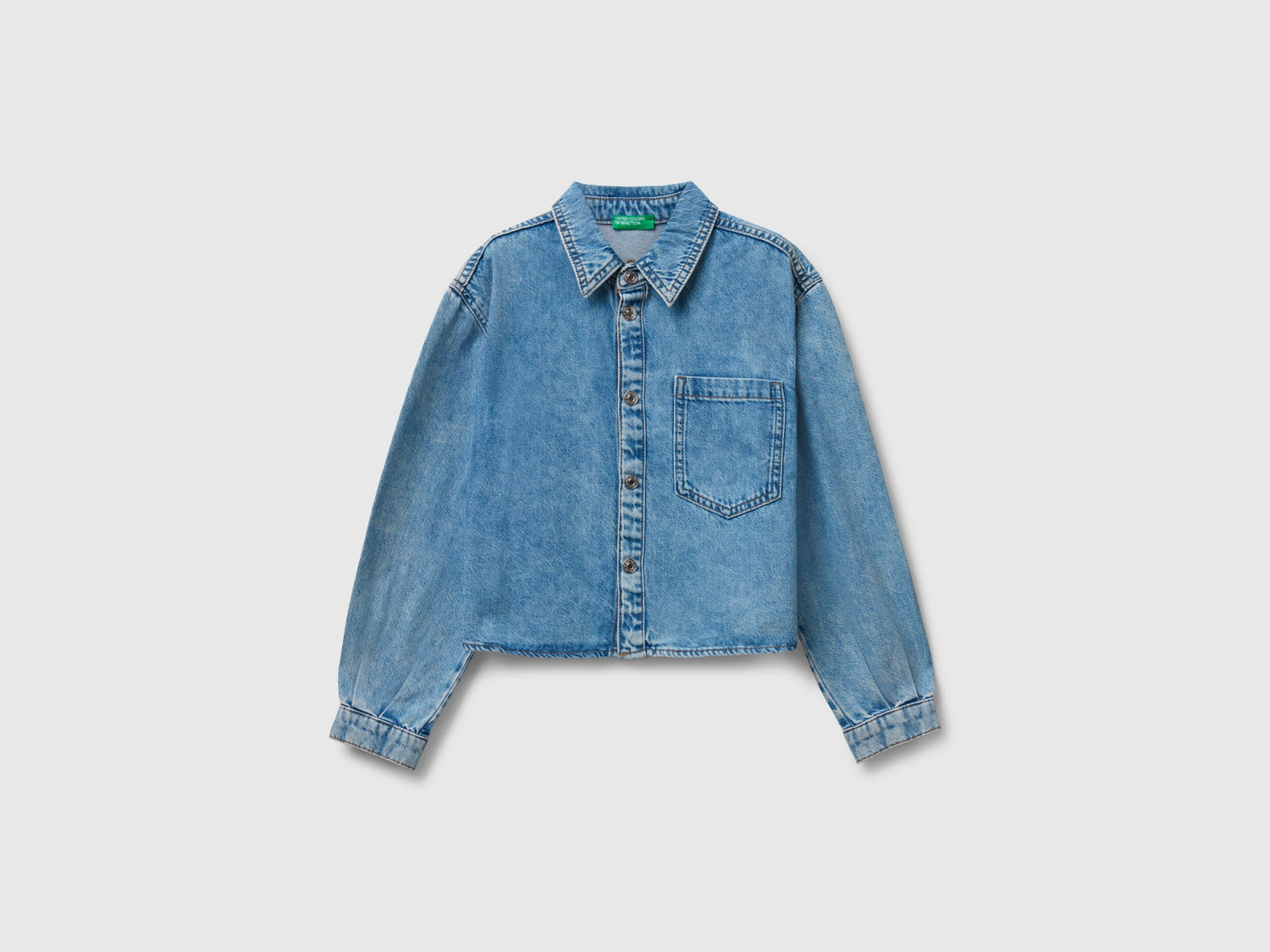 Benetton_Blue_Denim Shirt_59K4CQ04F_901_01