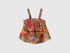 Benetton Multi-color Girls Top with Ruffles and Beads SKU: 59MYGQ03C_70J Image 01