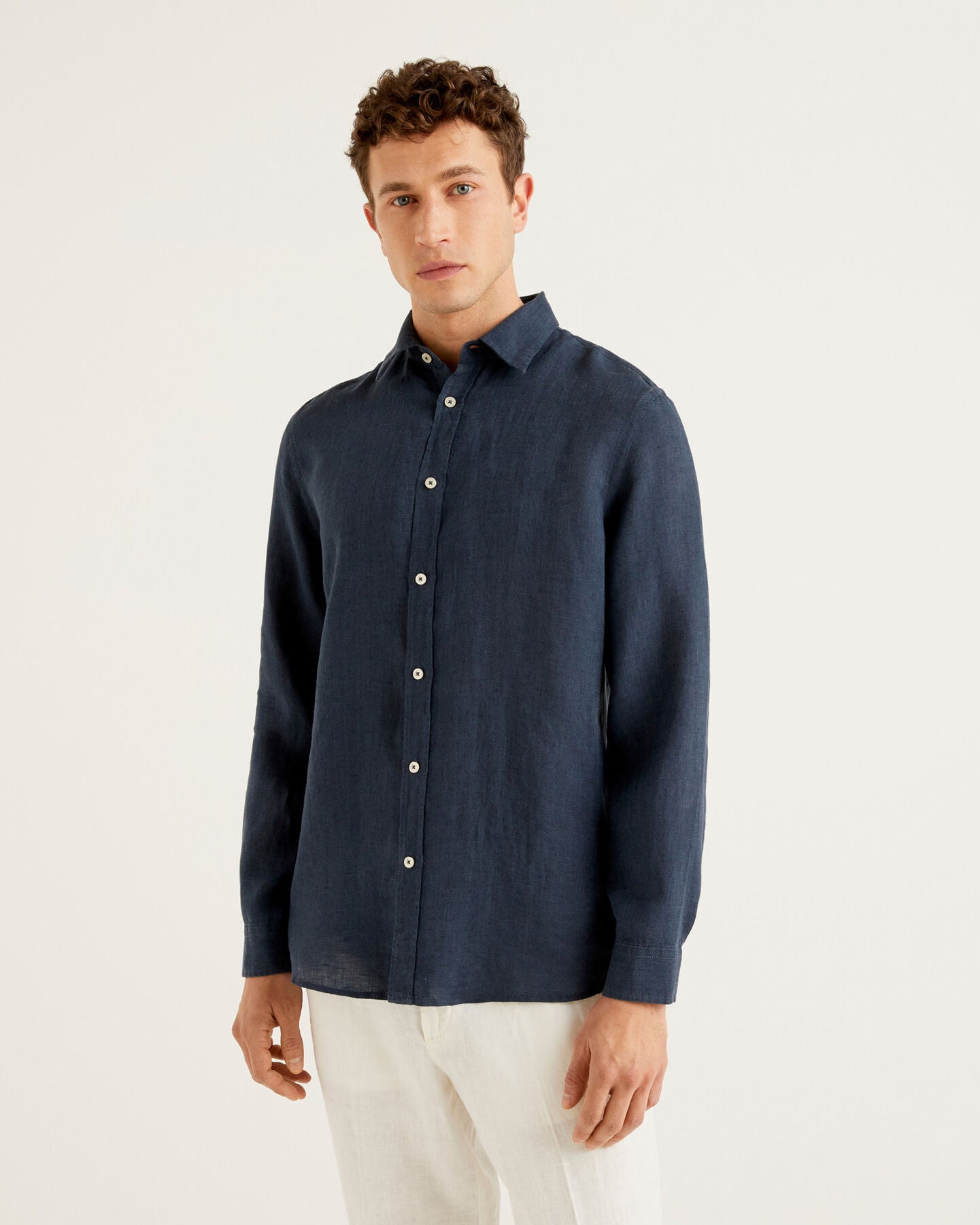 Shirt In Pure Linen