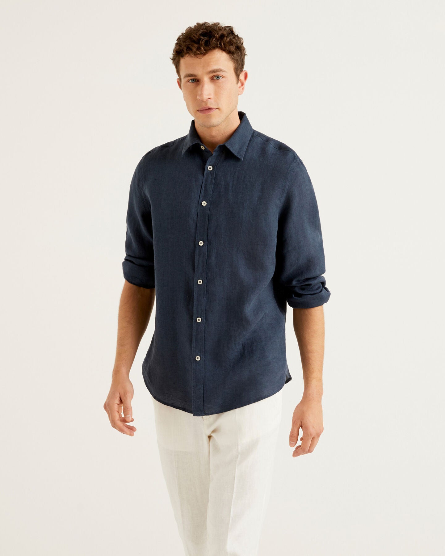 Shirt In Pure Linen