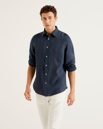 Shirt In Pure Linen