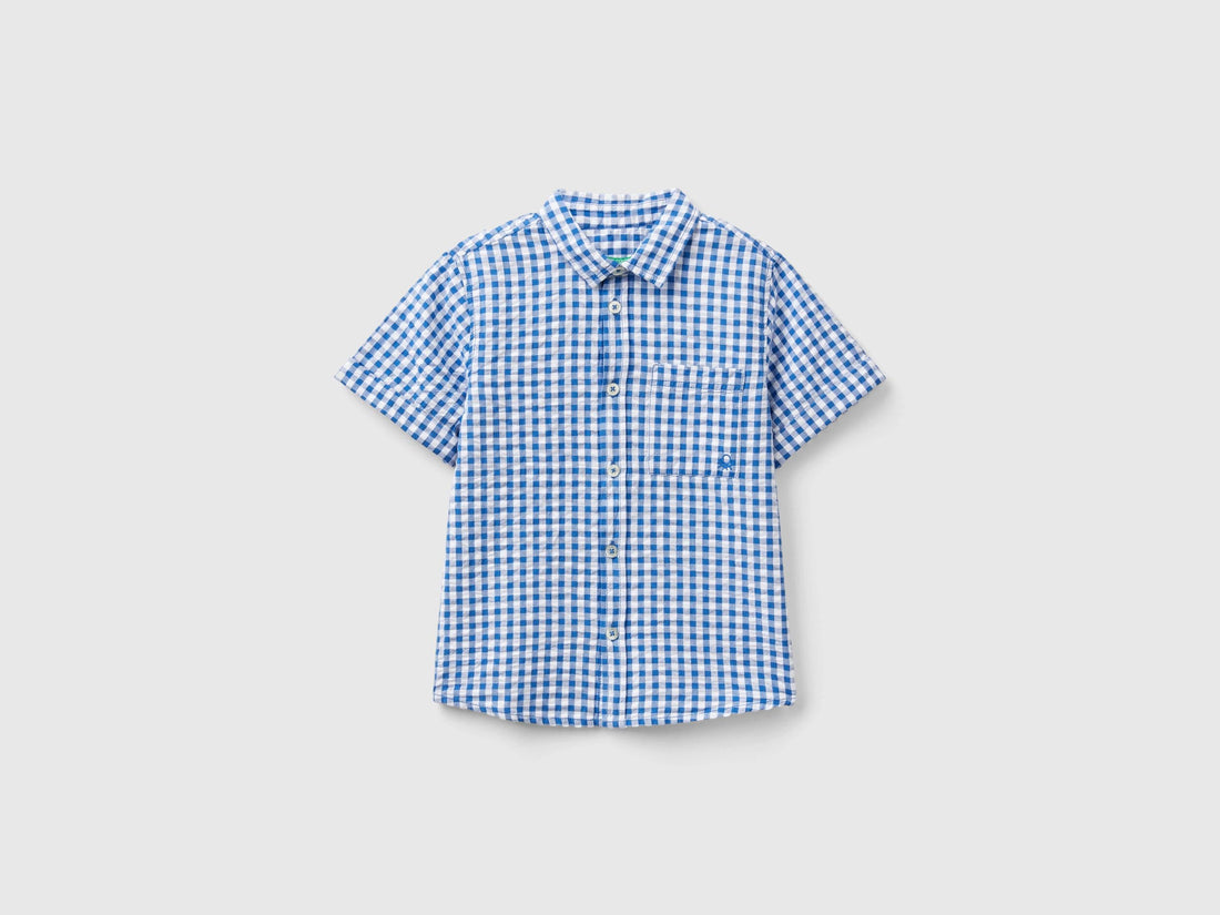 Short Sleeve Check Shirt_5Eiggq020_901_01