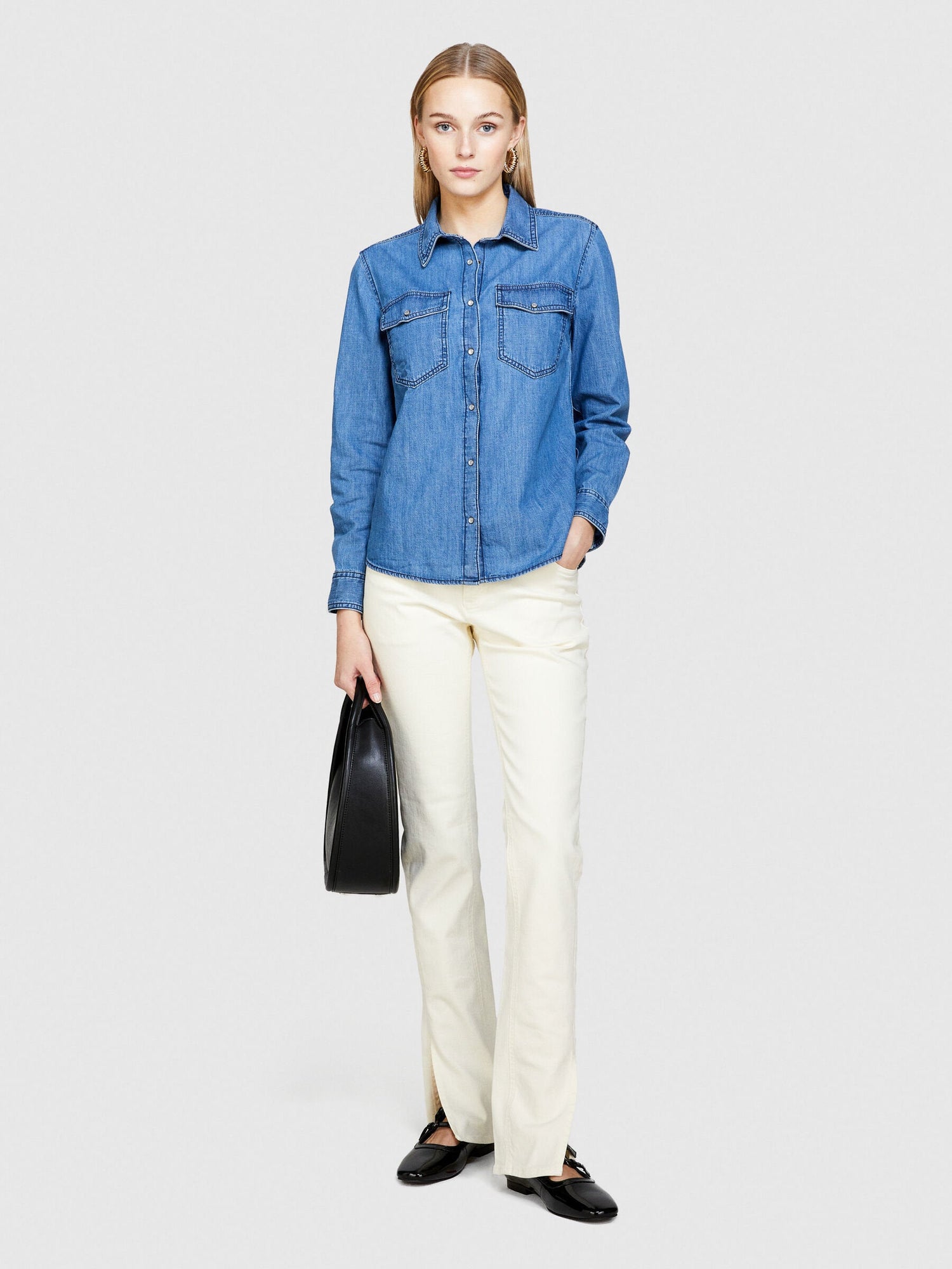 Comfort Fit Jean Shirt_5FV6LQ028_901_01