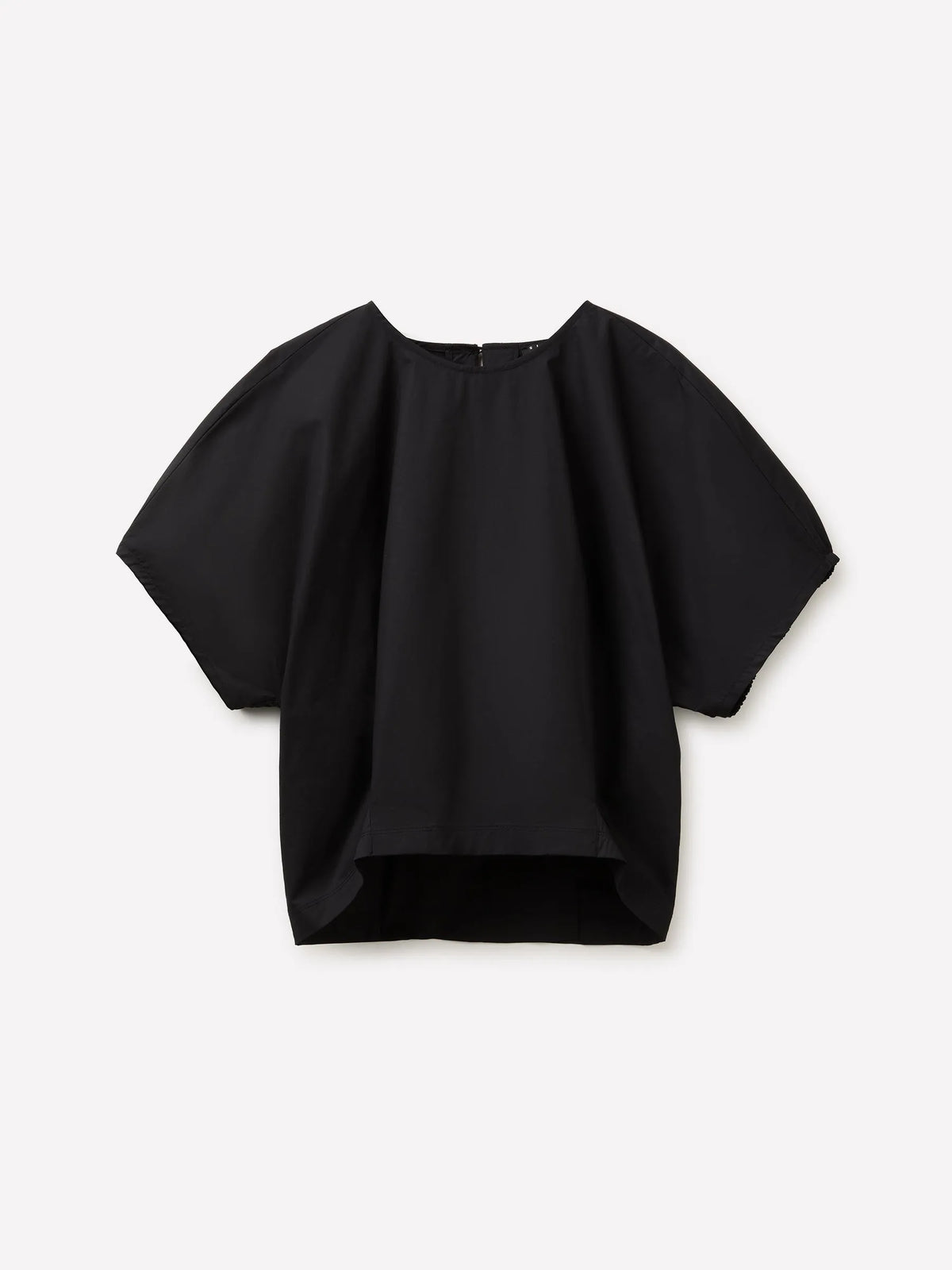 Sisley Black Women Cropped Blouse SKU: 5HDLLQ0B2_100 Image 01