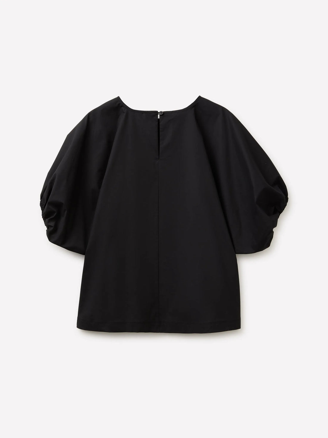 Sisley Black Women Cropped Blouse SKU: 5HDLLQ0B2_100 Image 02