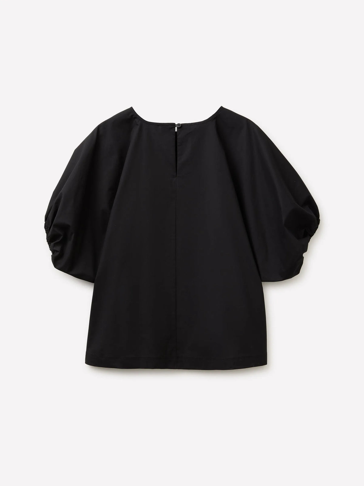 Sisley Black Women Cropped Blouse SKU: 5HDLLQ0B2_100 Image 02