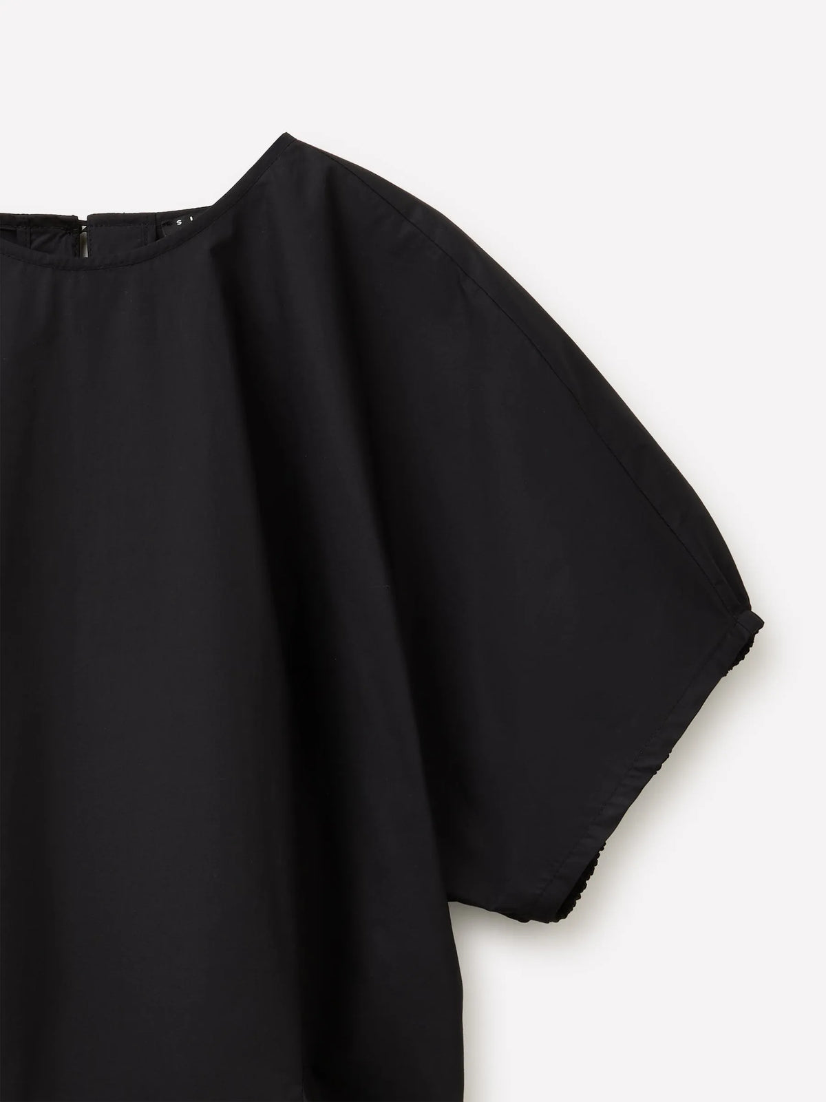 Sisley Black Women Cropped Blouse SKU: 5HDLLQ0B2_100 Image 03