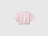 Benetton Soft Pink Girls Floral Blouse in Linen Blend SKU: 5NVDCQ04S_68C Image 01