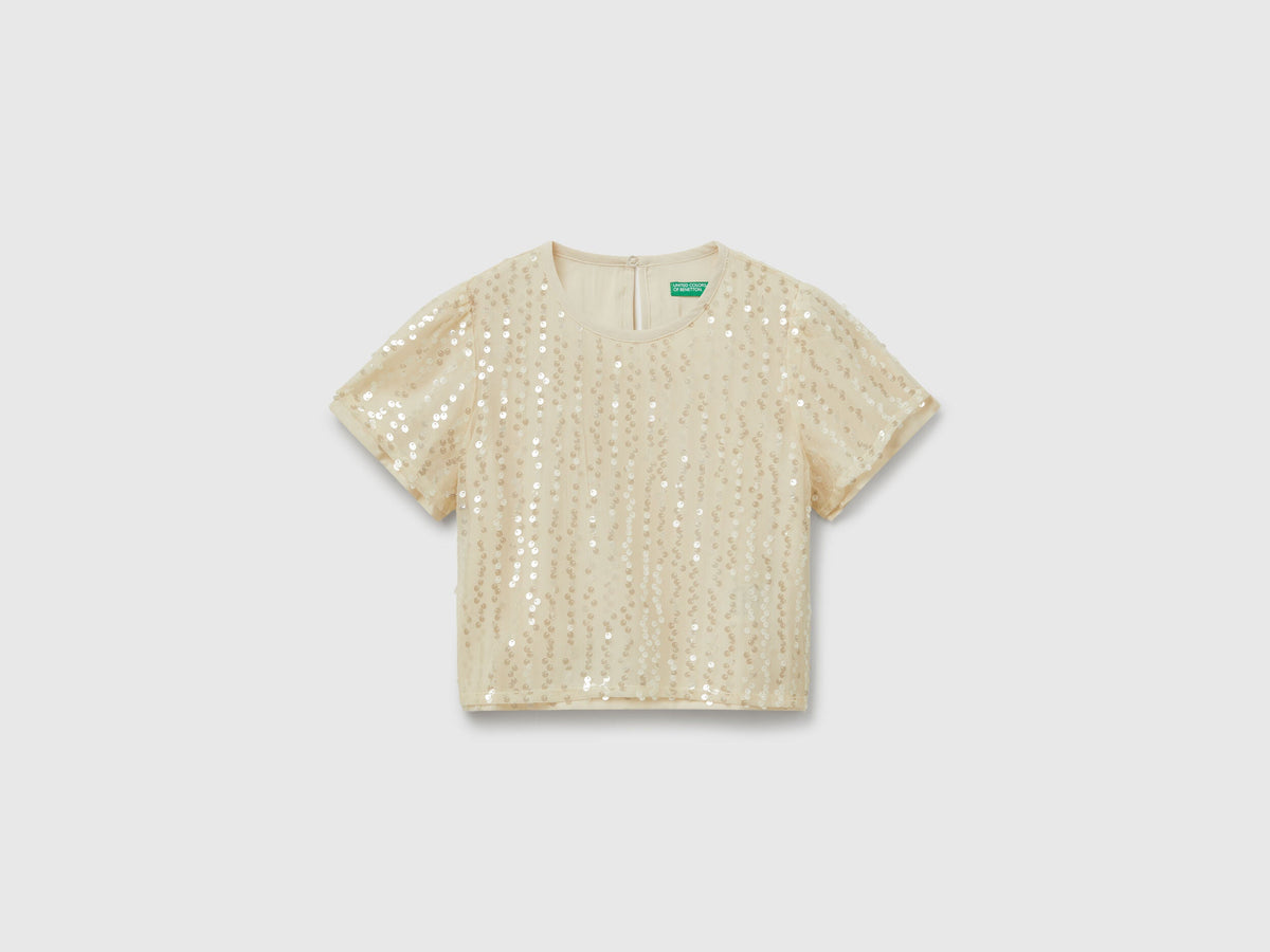Benetton_Creamy White_Blouse with Sequins_5PAYCQ04G_901_01