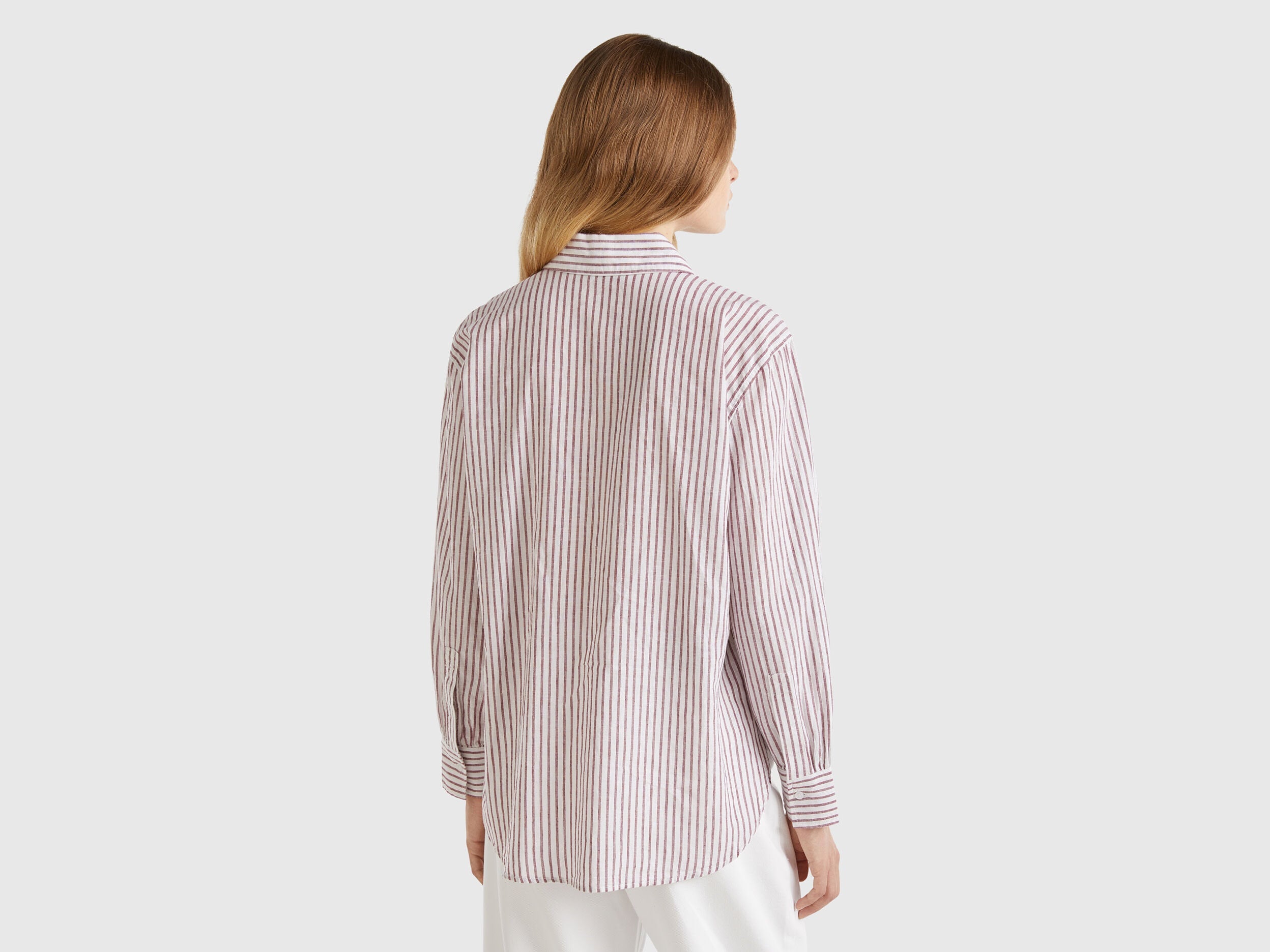 Striped Shirt Made From Linen Blend_5QL3DQ09Y_911_03