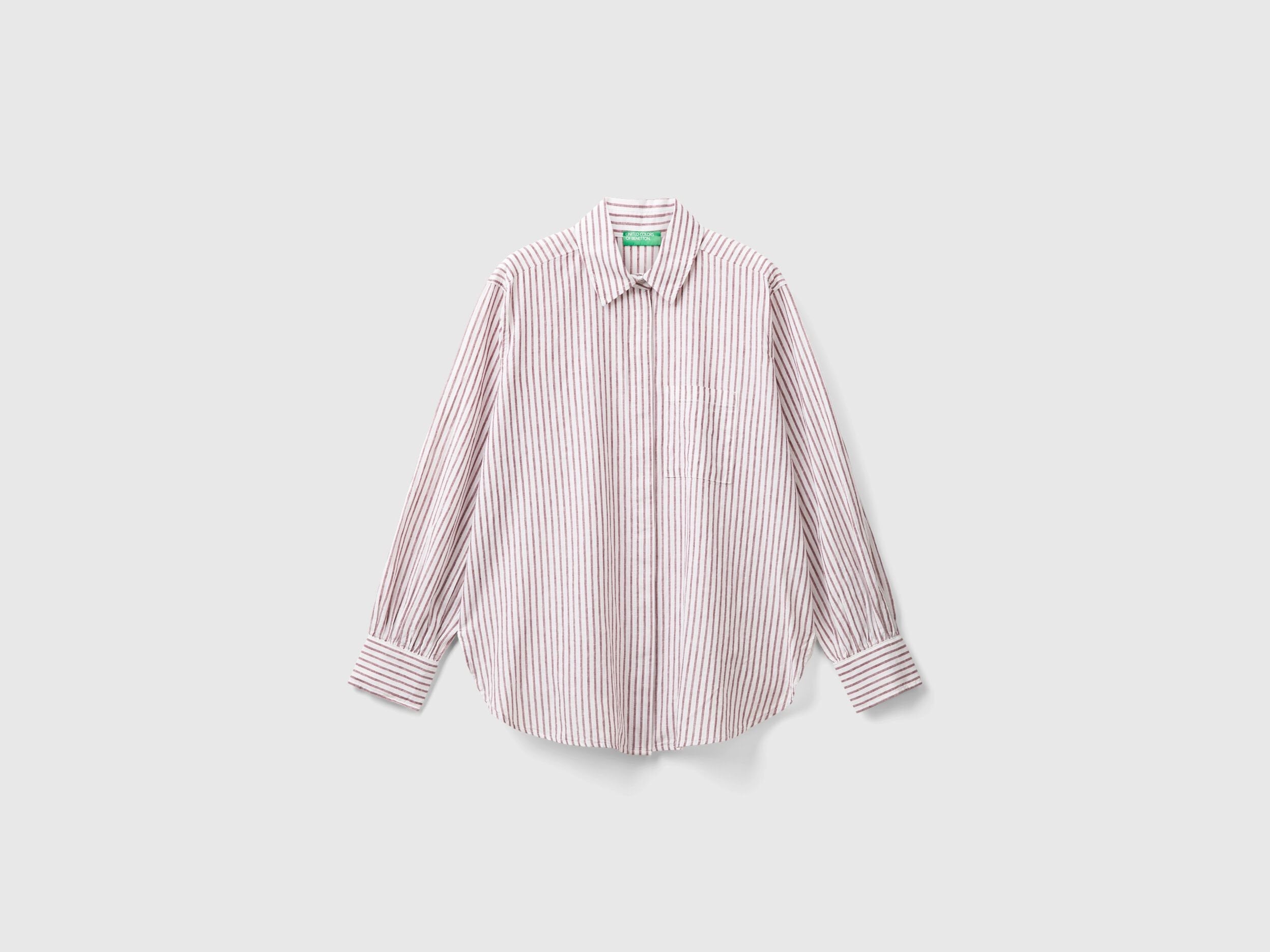 Striped Shirt Made From Linen Blend_5QL3DQ09Y_911_04