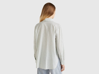 Striped Shirt Made From Linen Blend_5QL3DQ09Y_912_03