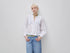 Benetton White Women Lightweight Blouse with Pleats SKU: 5SI1DQ0E5_101 Image 01