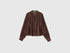 Benetton Brown Women Lightweight Blouse with Pleats SKU: 5SI1DQ0E5_33T Image 01