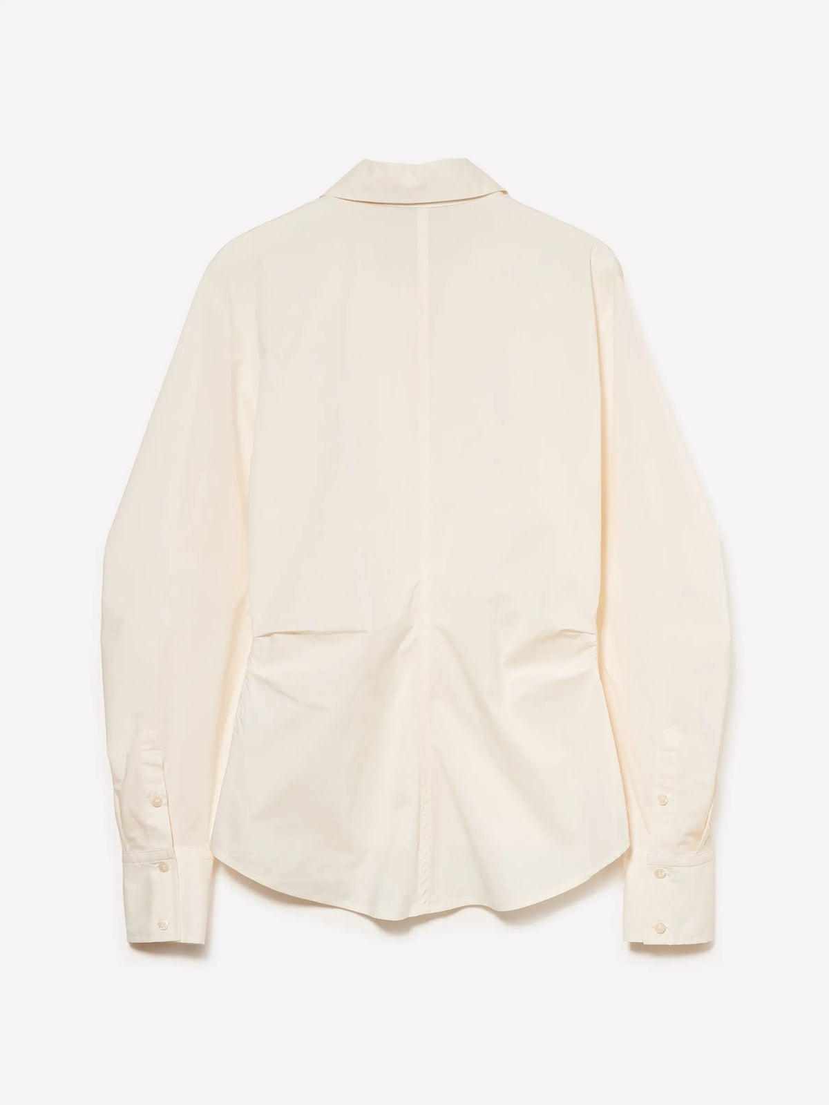 Sisley Creamy white Women Slim Fit Shirt with Pleats SKU: 5V5TLQ0AE_00E Image 06