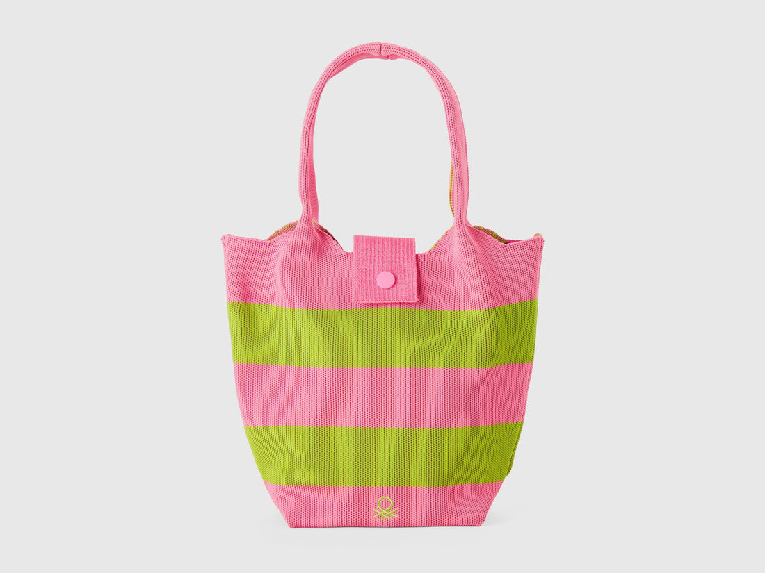 Striped Knit Shopping Bag_60Uecy01K_903_01