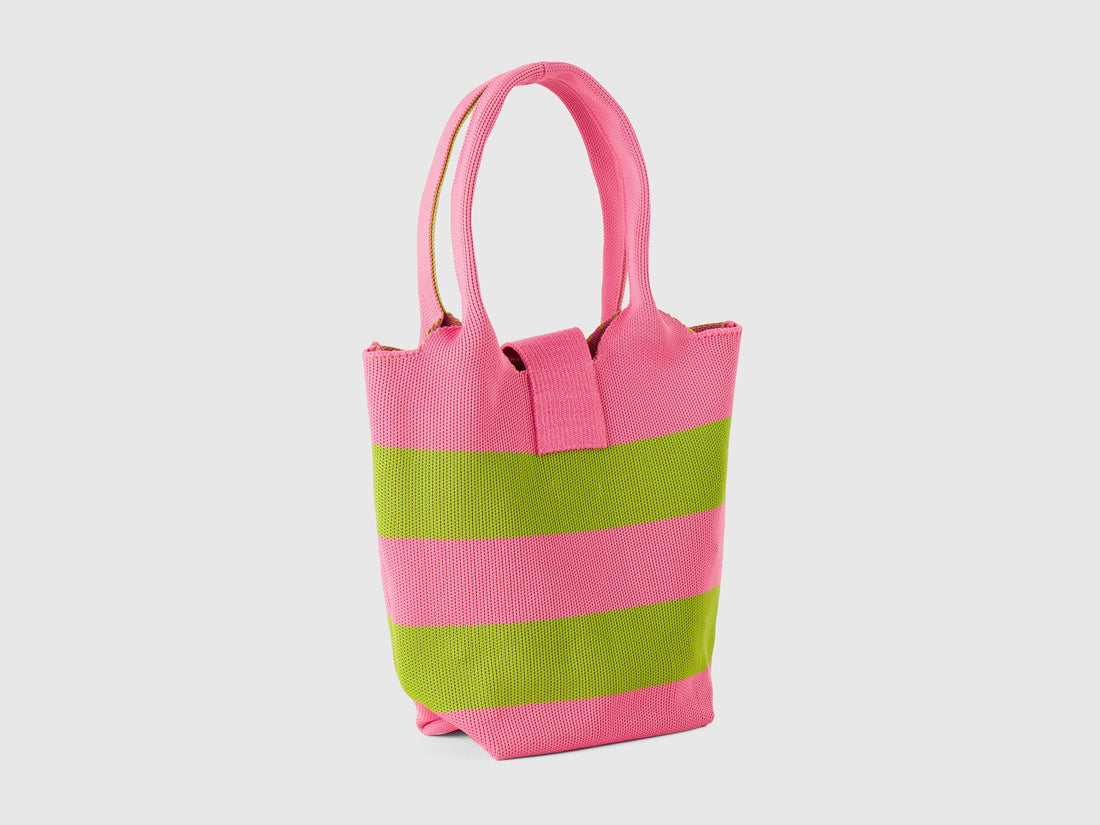 Striped Knit Shopping Bag_60Uecy01K_903_02
