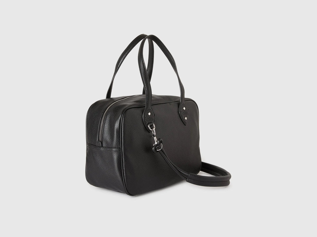 Benetton Black Women Shoulder Bowling Bag SKU: 641BVY03I_901 Image 02