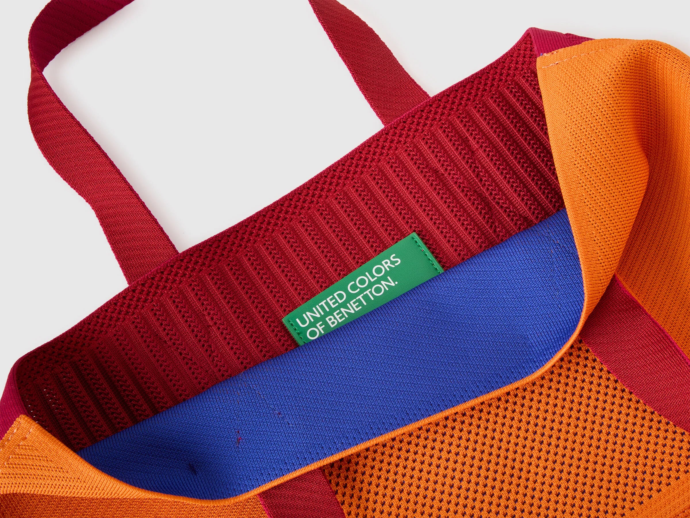 Benetton Orange Women Maxi Reversible Tote SKU: 64I8VY02E_903 Image 03