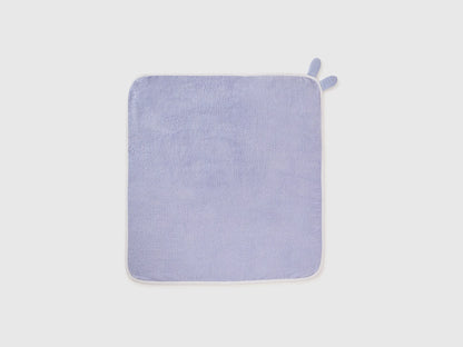 Benetton Sky Blue New Born Terry Bathrobe SKU: 64QHR8003_081 Image 02