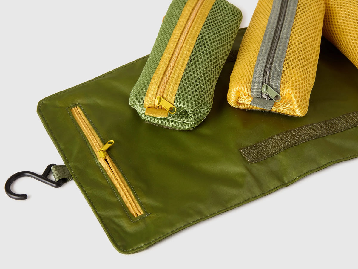 Benetton Military green Women Military Green Travel Set SKU: 65KTV800L_904 Image 03