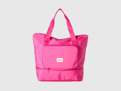 Benetton Pink Women Pink Resealable Bag SKU: 65KTVY02F_901 Image 01