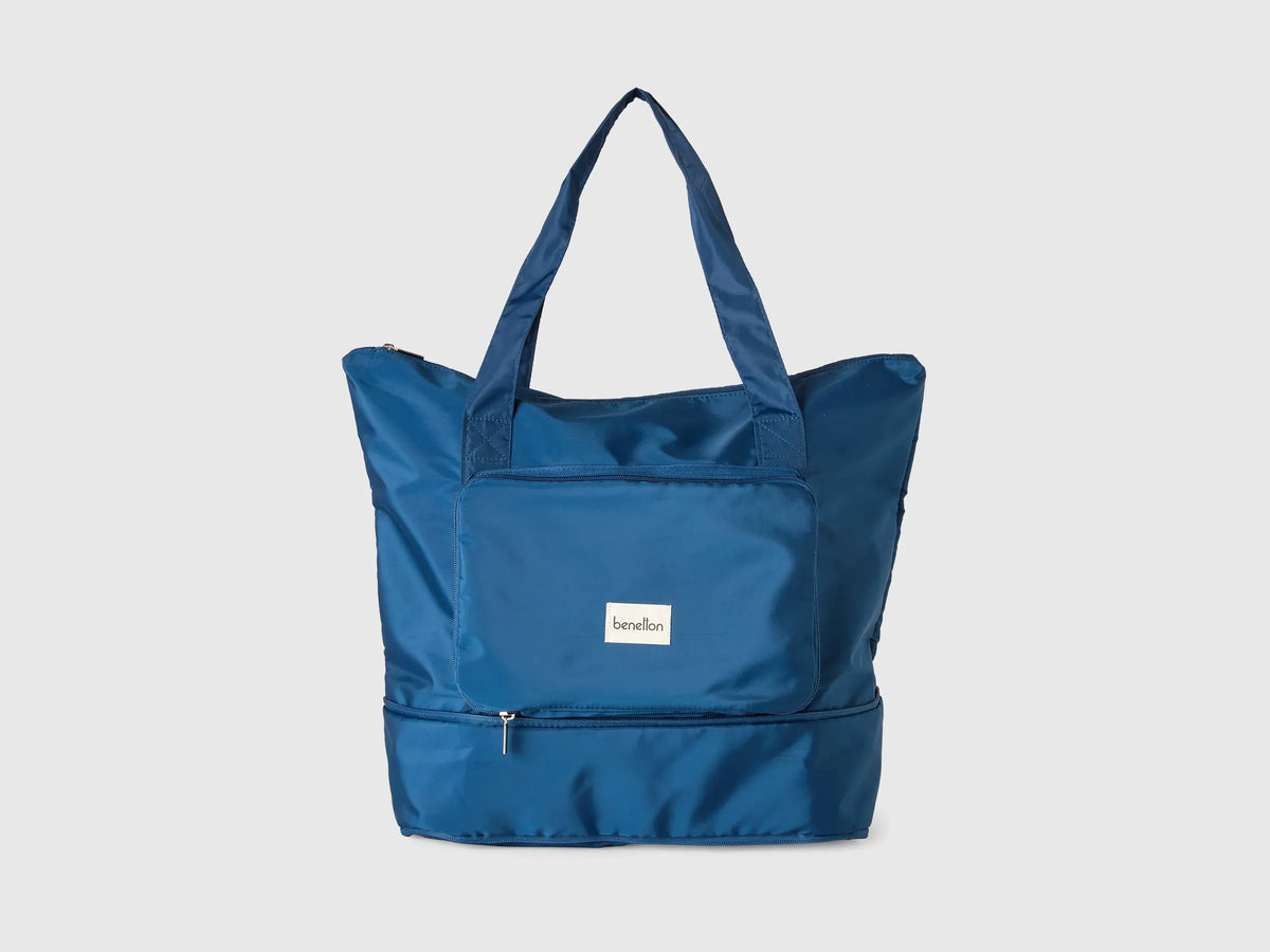 Benetton Blue Men, Women Blue Resealable Bag SKU: 65KTVY02F_903 Image 01