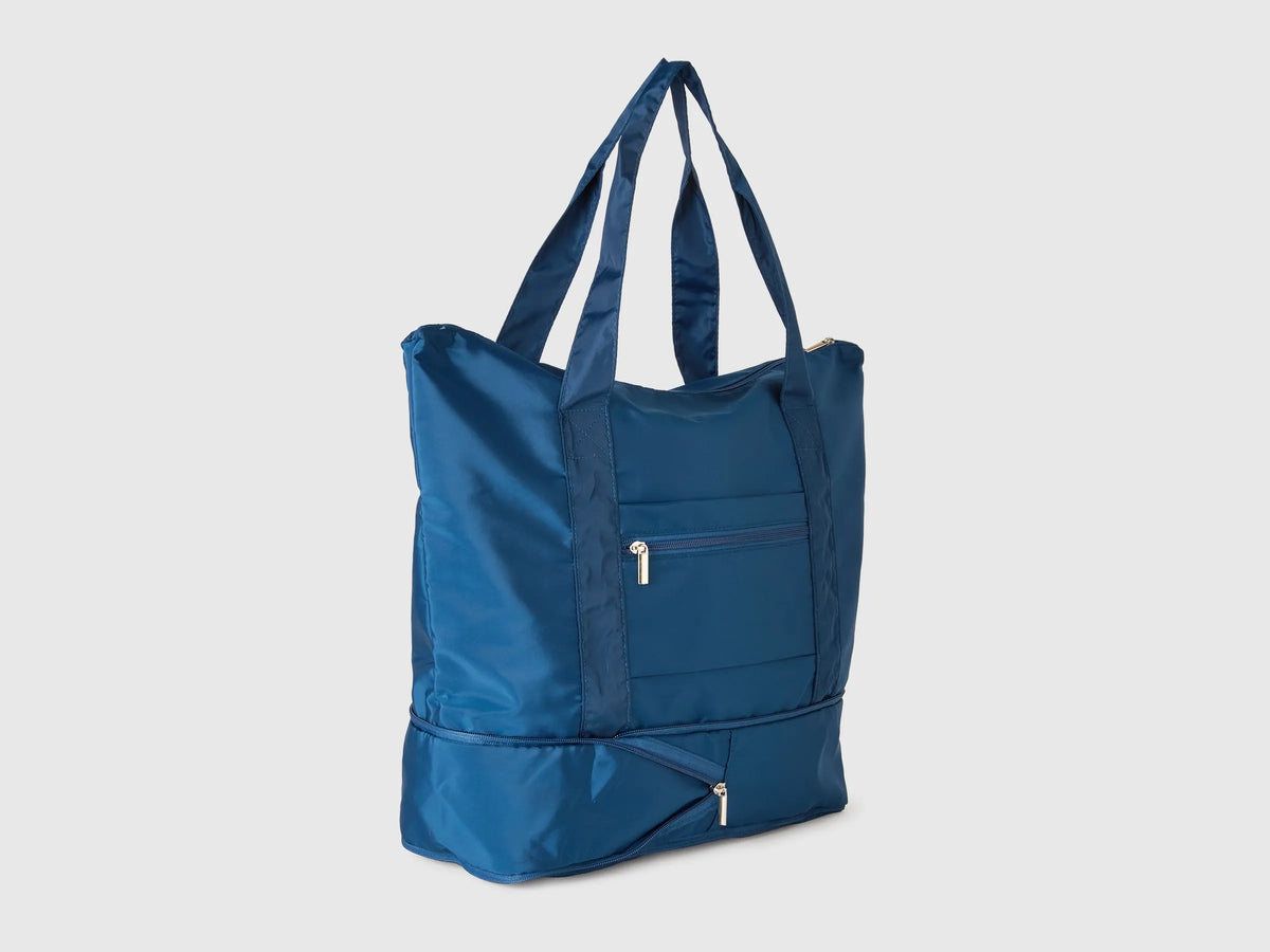 Benetton Blue Men, Women Blue Resealable Bag SKU: 65KTVY02F_903 Image 02