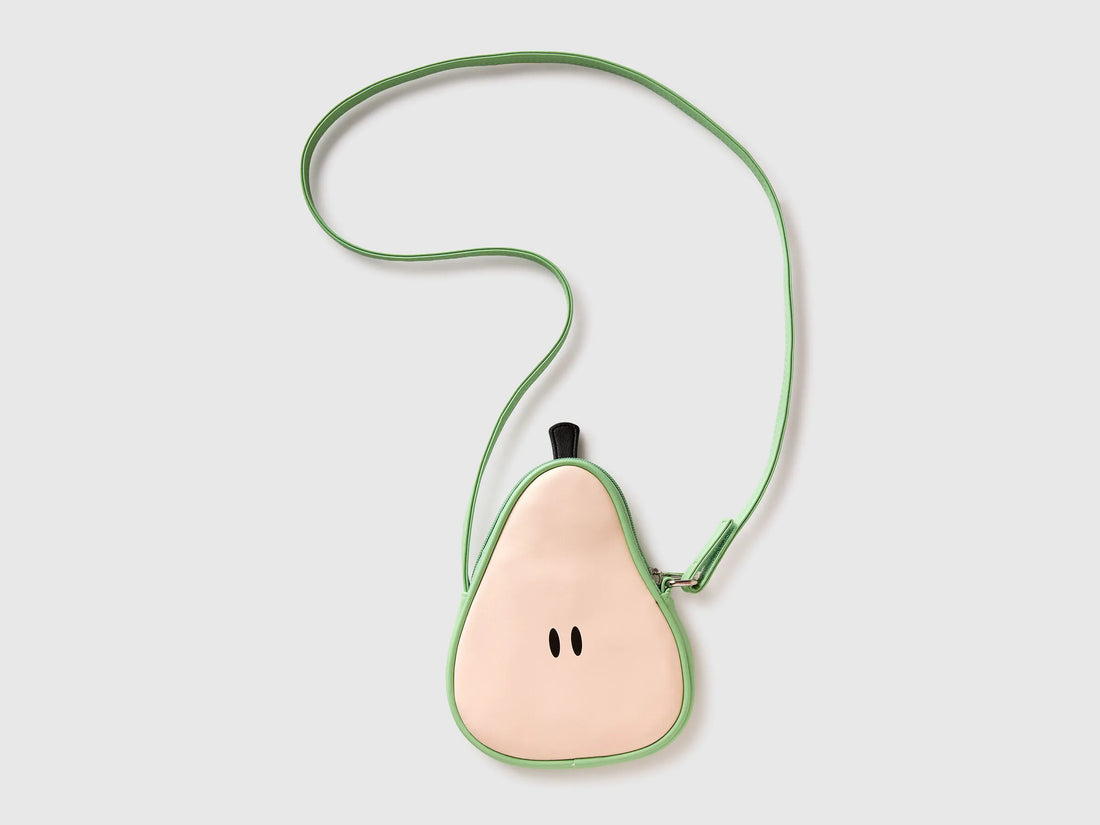Benetton Light Green Girls Pear-Shaped Crossbody Bag SKU: 66RVRY004_13D Image 02