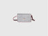 Benetton Black Girls Vichy Crossbody Bag SKU: 66RVRY005_100 Image 01