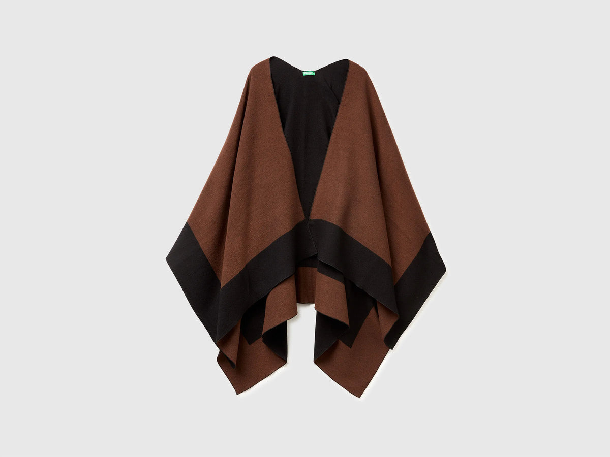 Benetton_Brown_Reversible Cape_67MDDU01W_901_05