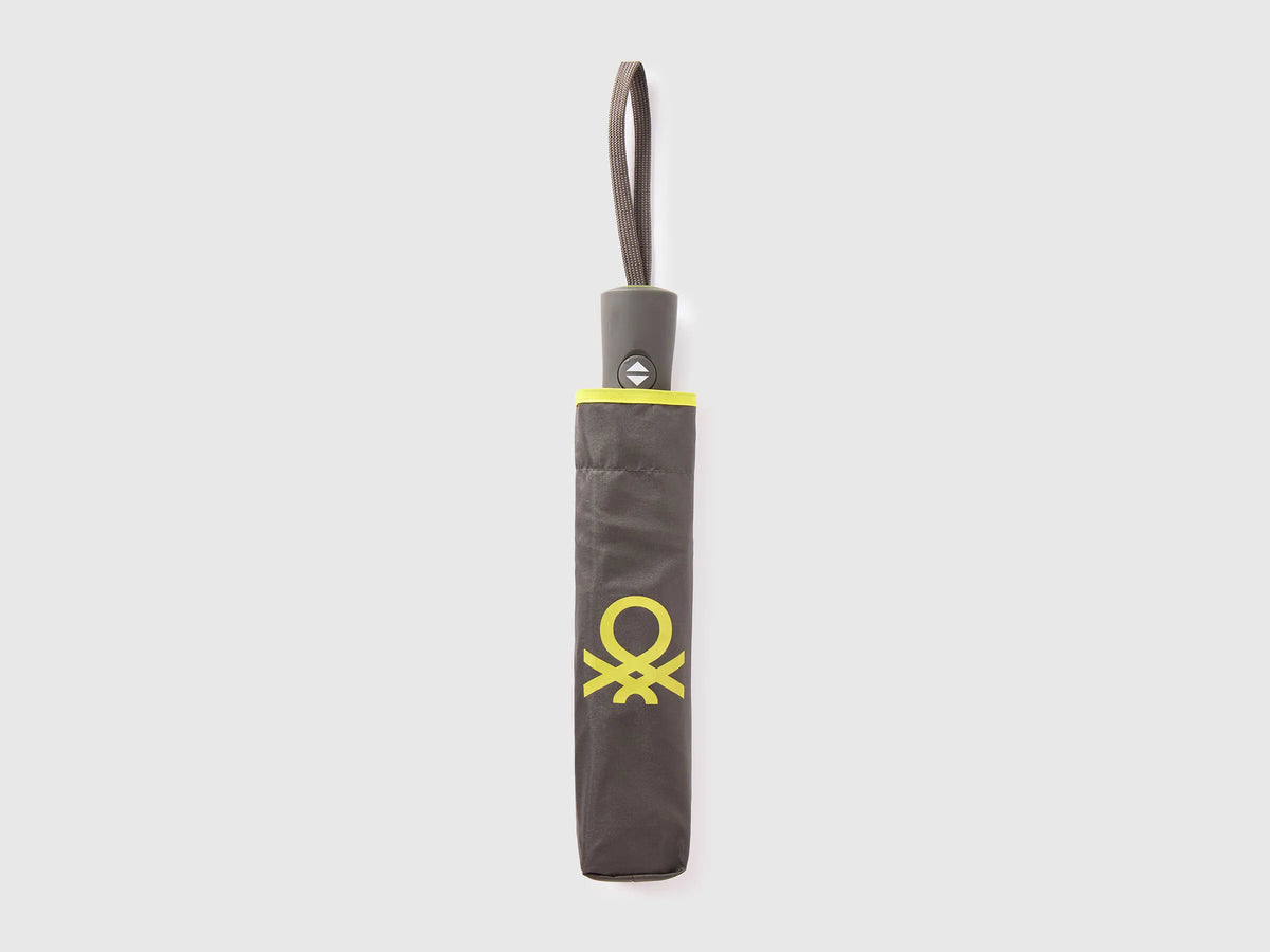 Benetton Brown Men, Women Gray Umbrella SKU: 67OZU8002_15M Image 01