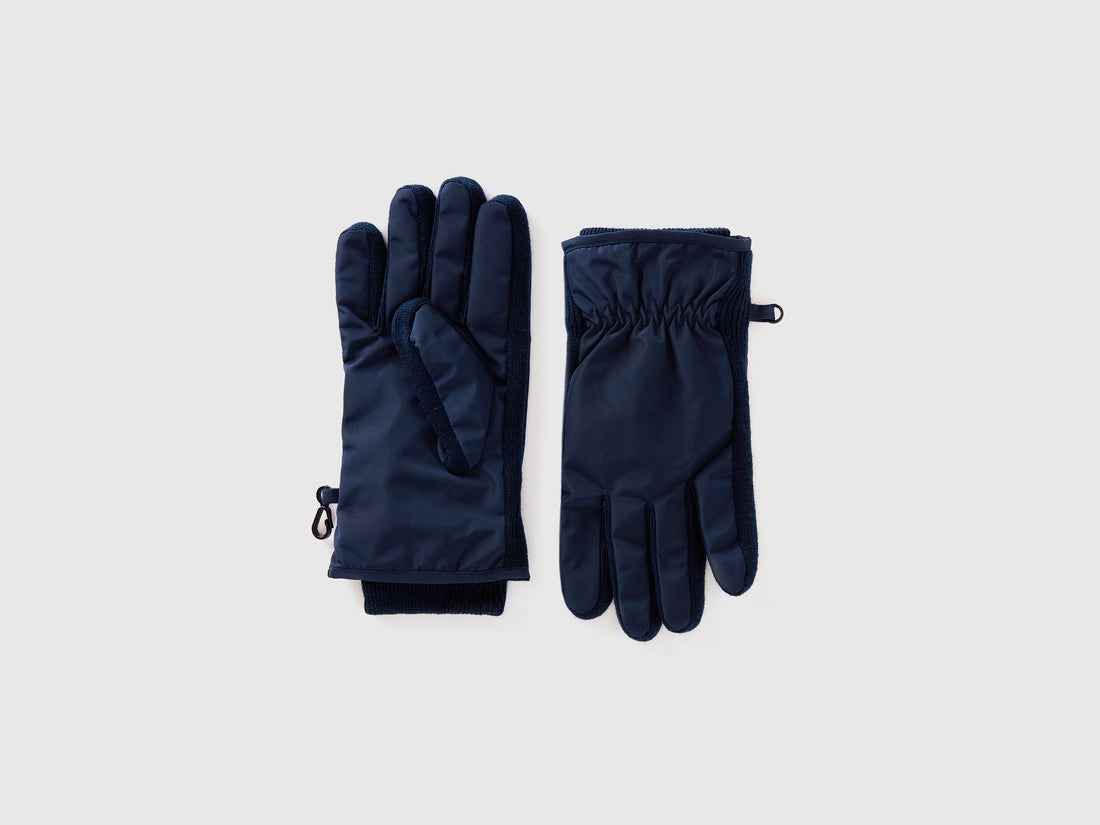 Knit And Nylon Gloves_69Q9UG004_016_01