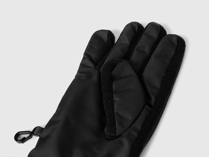 Knit And Nylon Gloves_69Q9UG004_100_02