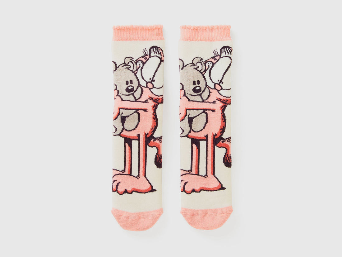 Garfield Non-Slip Socks ©2024 By Paws, Inc._6AO30703H_901_01