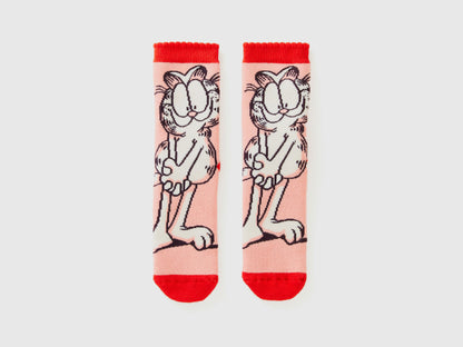 Garfield Non-Slip Socks ©2024 By Paws, Inc._6AO30703H_902_01