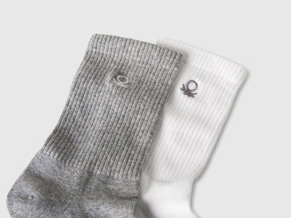 Benetton Multi-color Boys Set of Sports Socks SKU: 6AO5R7005_903 Image 02