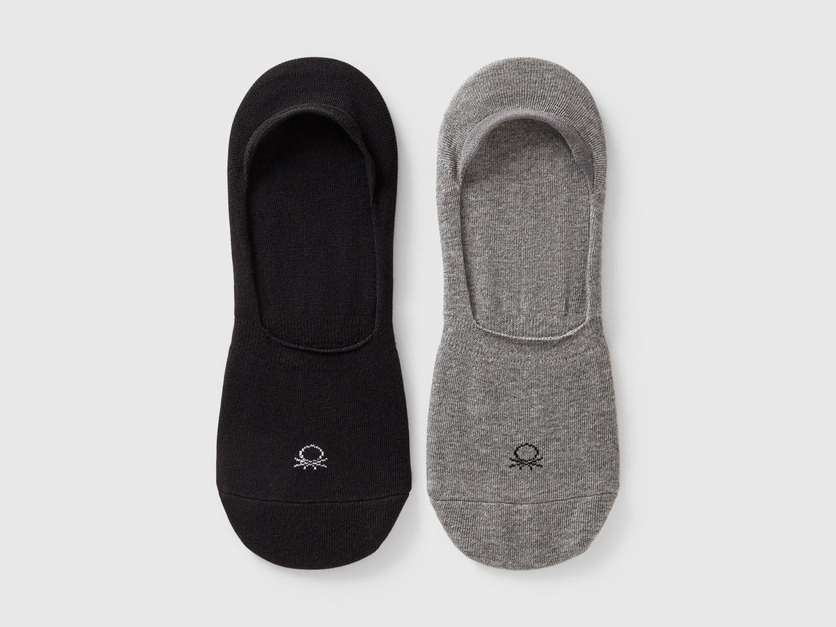 Benetton_Two Pairs of Solid Color Ankle Socks_6AO6H21JL_901_01