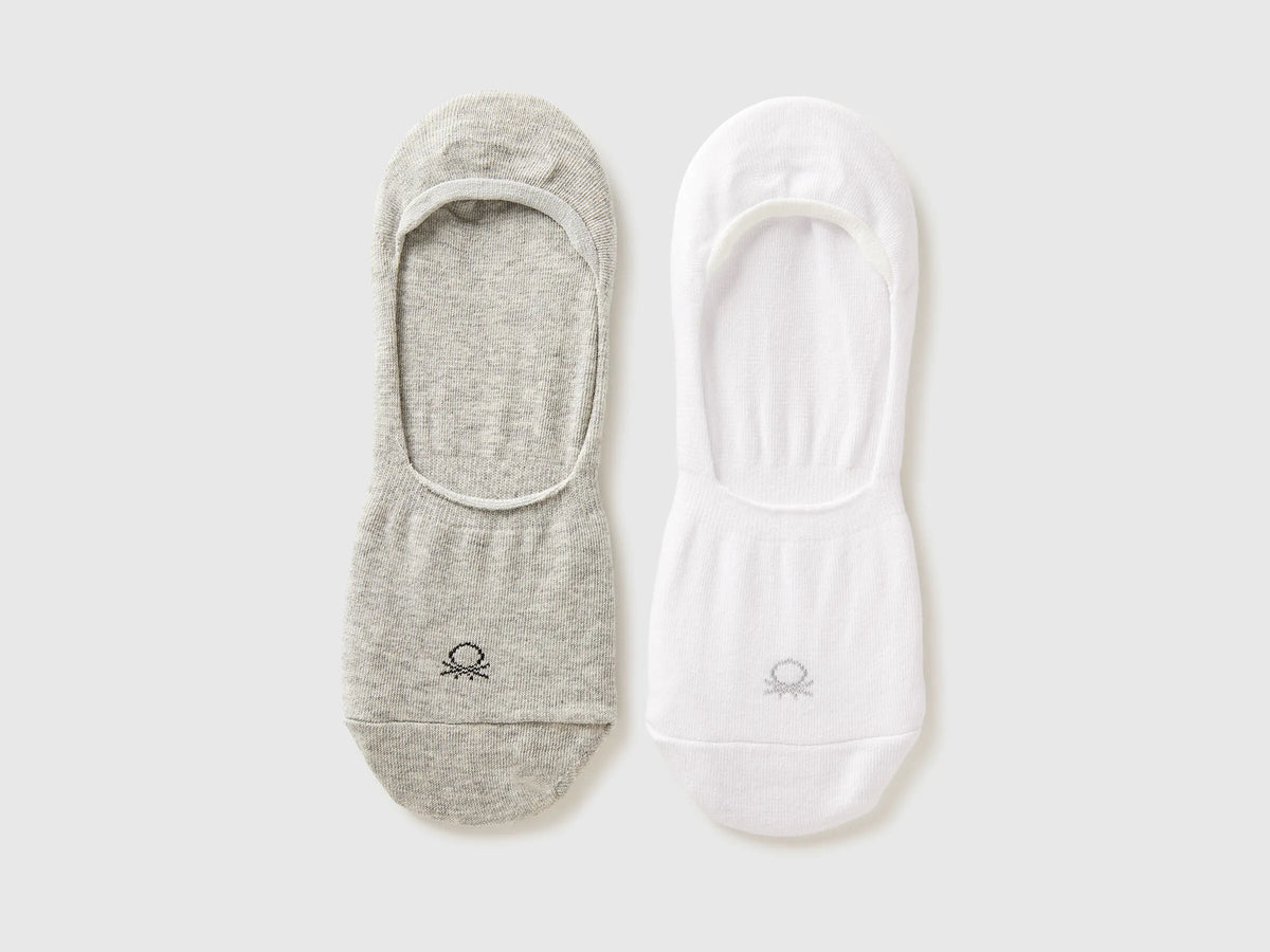 Benetton White Men, Women Two Pairs of Ghosts SKU: 6AO6V7008_902 Image 01