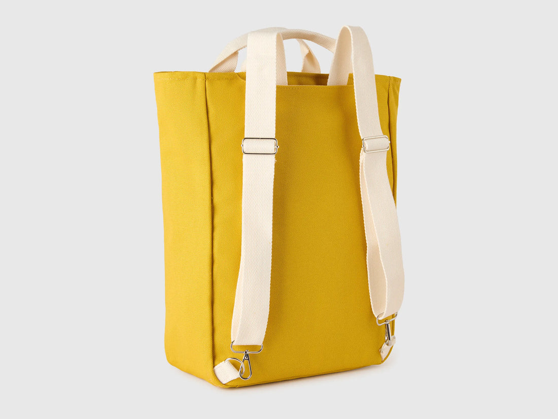 Benetton Yellow Women Yellow Backpack Bag SKU: 6E0VVY02I_906 Image 02