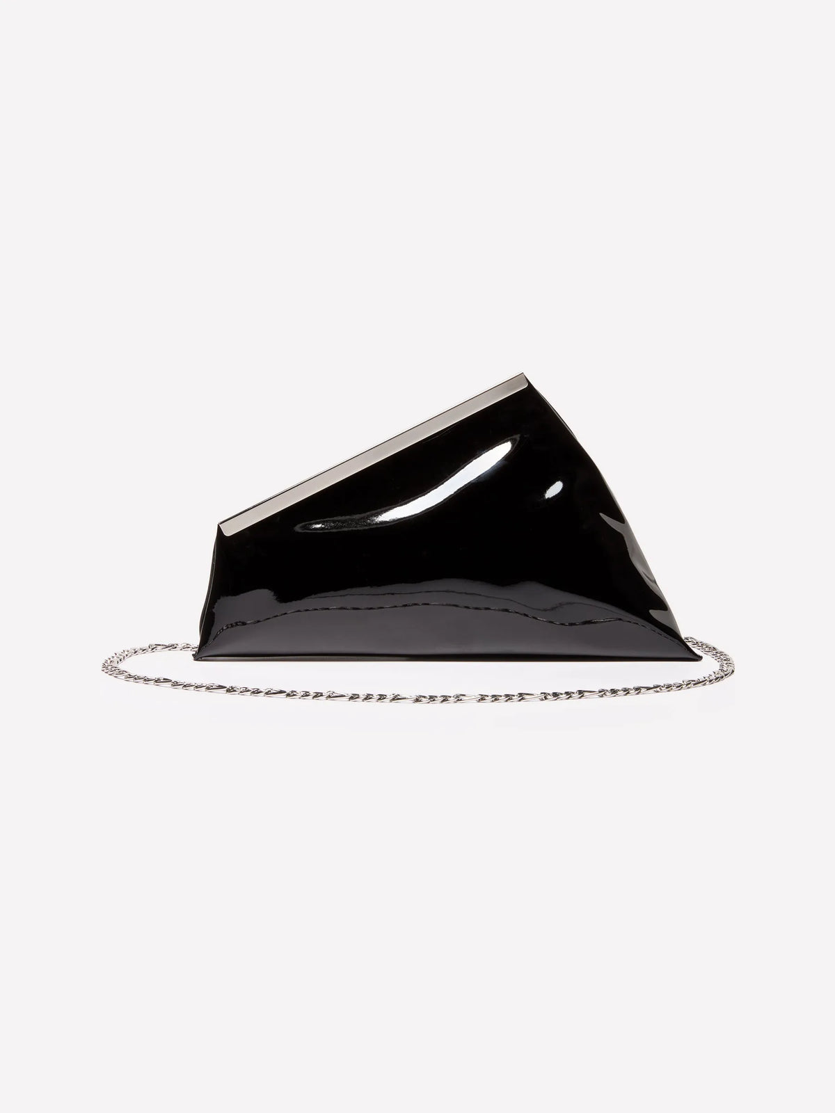 Sisley Black Women Painted Asymmetric Clutch SKU: 6FBHWY06A_700 Image 03