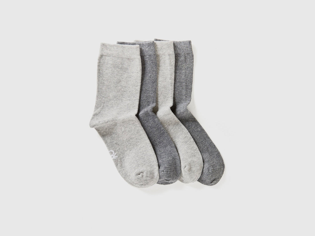 Benetton_Four Pairs of Short Socks_6GRD07028_902_01