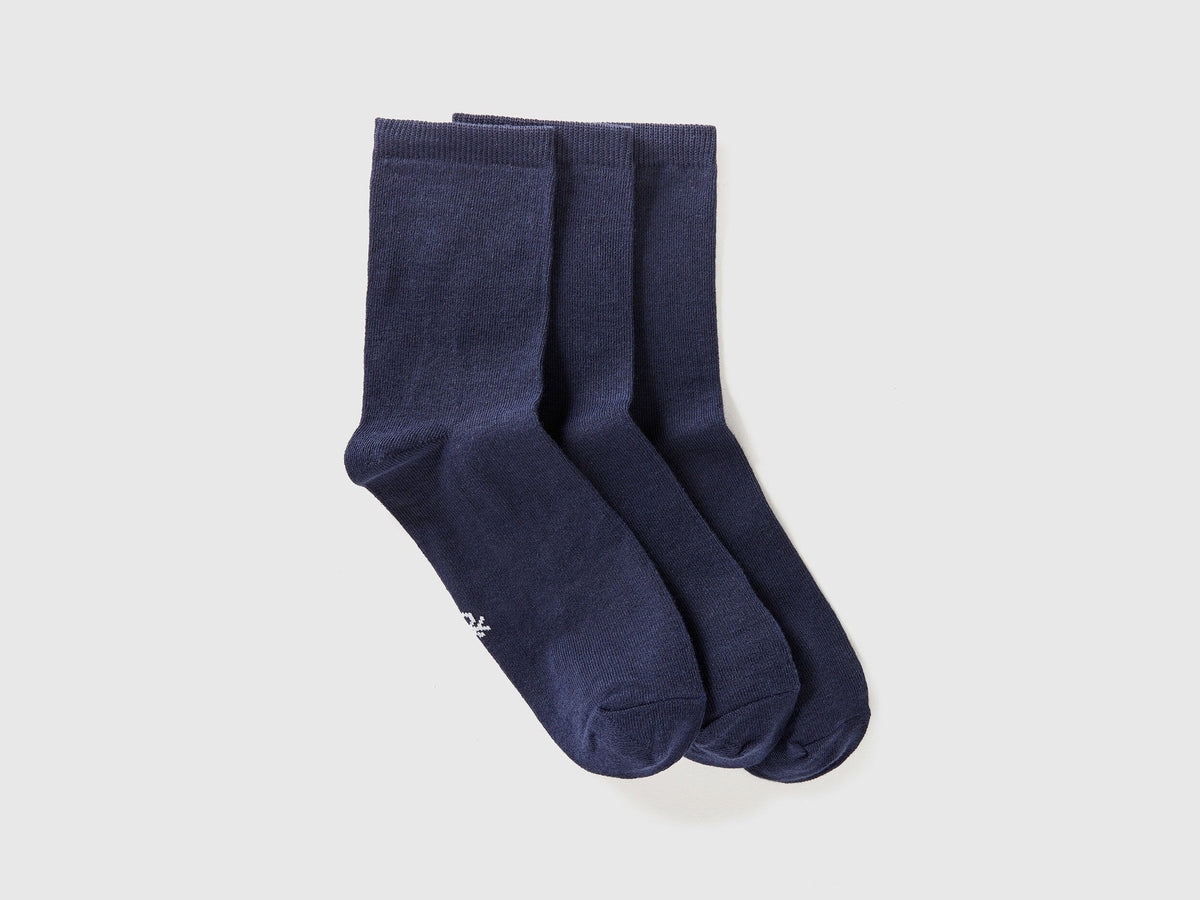 Benetton_Three Pairs of Short Socks_6GRD2701M_901_01