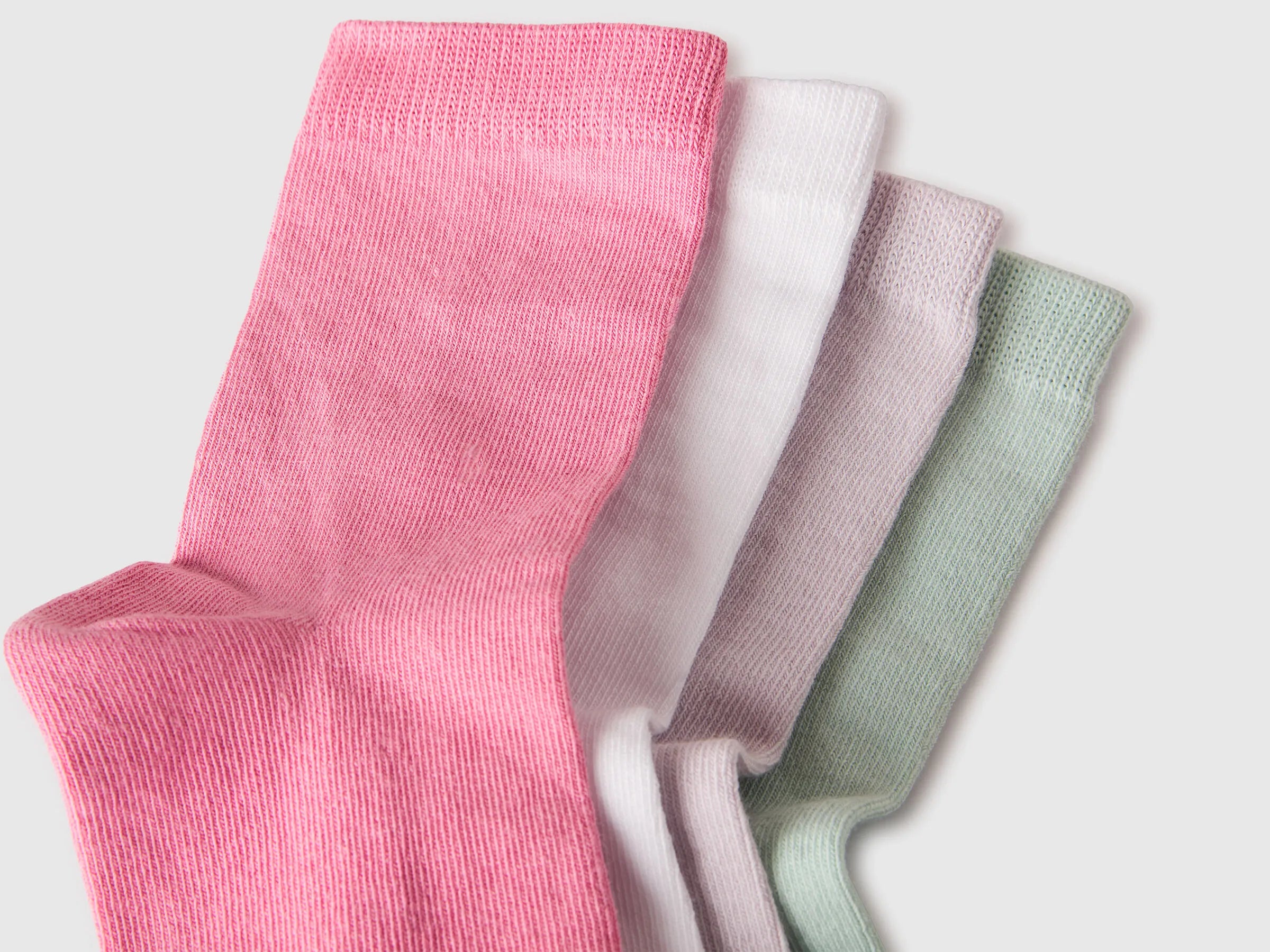 Benetton Multi-color Boys Set of Long Socks SKU: 6GRDR7003_906 Image 02
