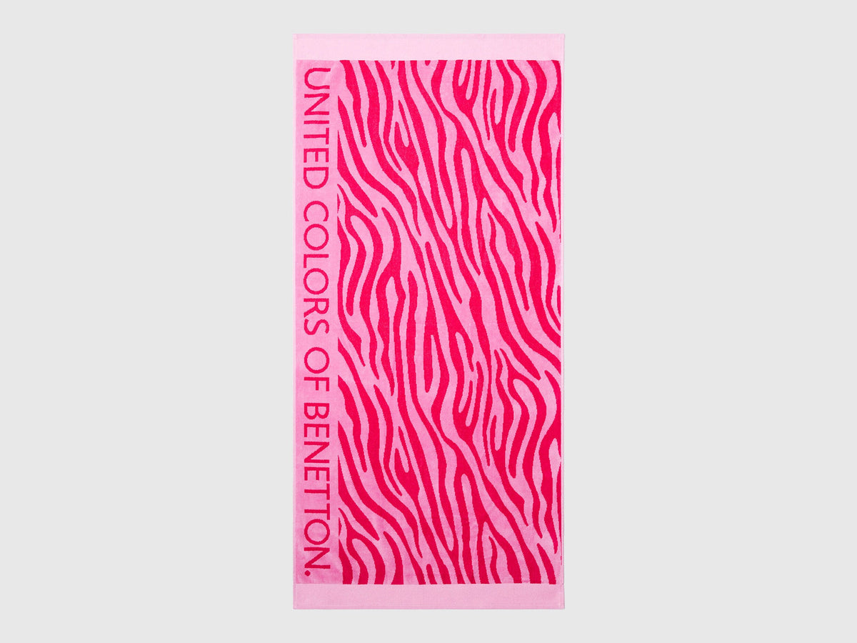 Benetton_Animal Print Beach Towel_6H0Q0800Q_901_01