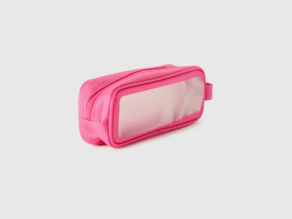 Benetton Pink Women Mini Pink Beauty Case SKU: 6KYWVY022_901 Image 02
