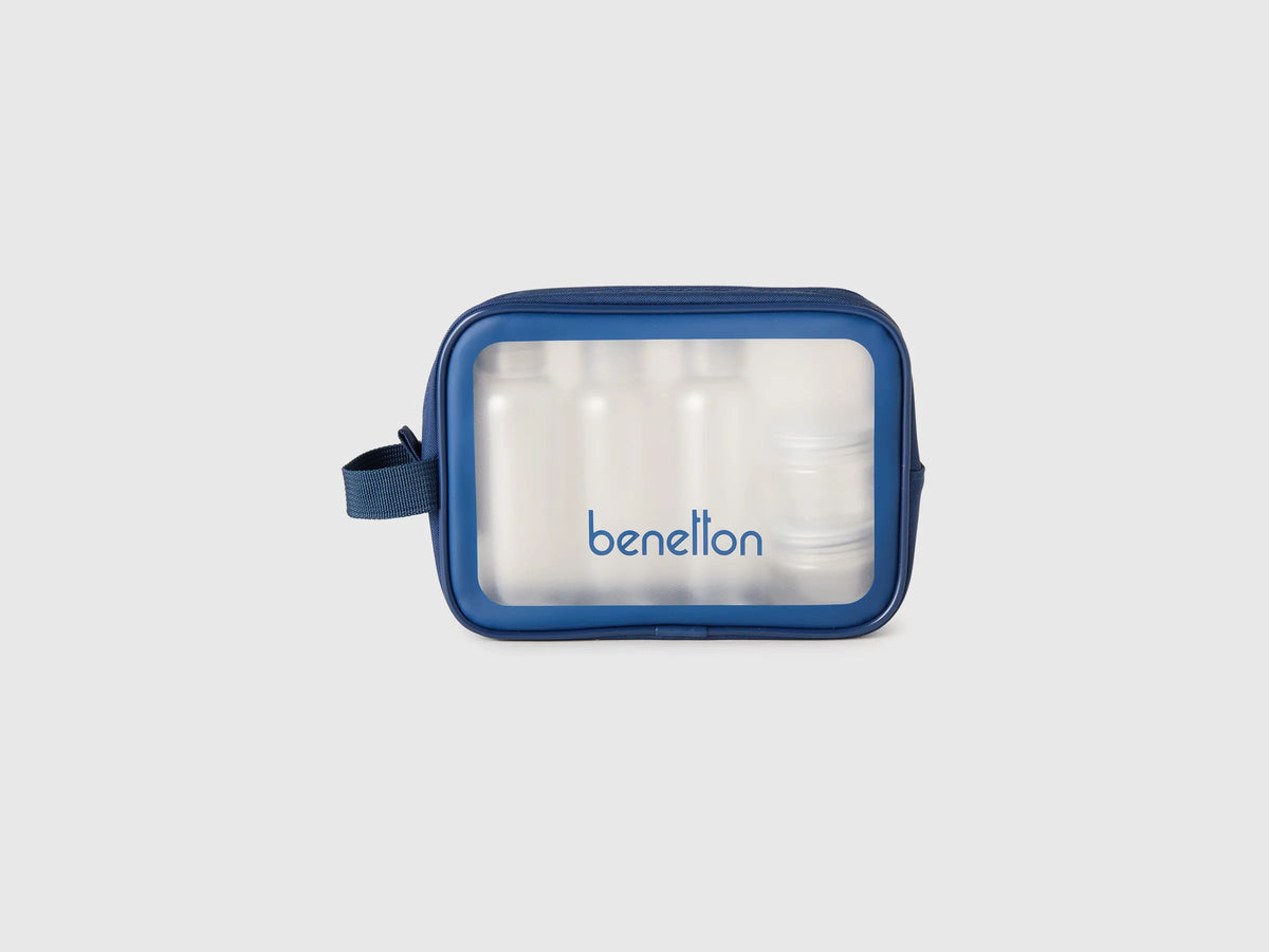 Benetton Blue Women Blue Beauty Case SKU: 6KYWVY023_903 Image 01