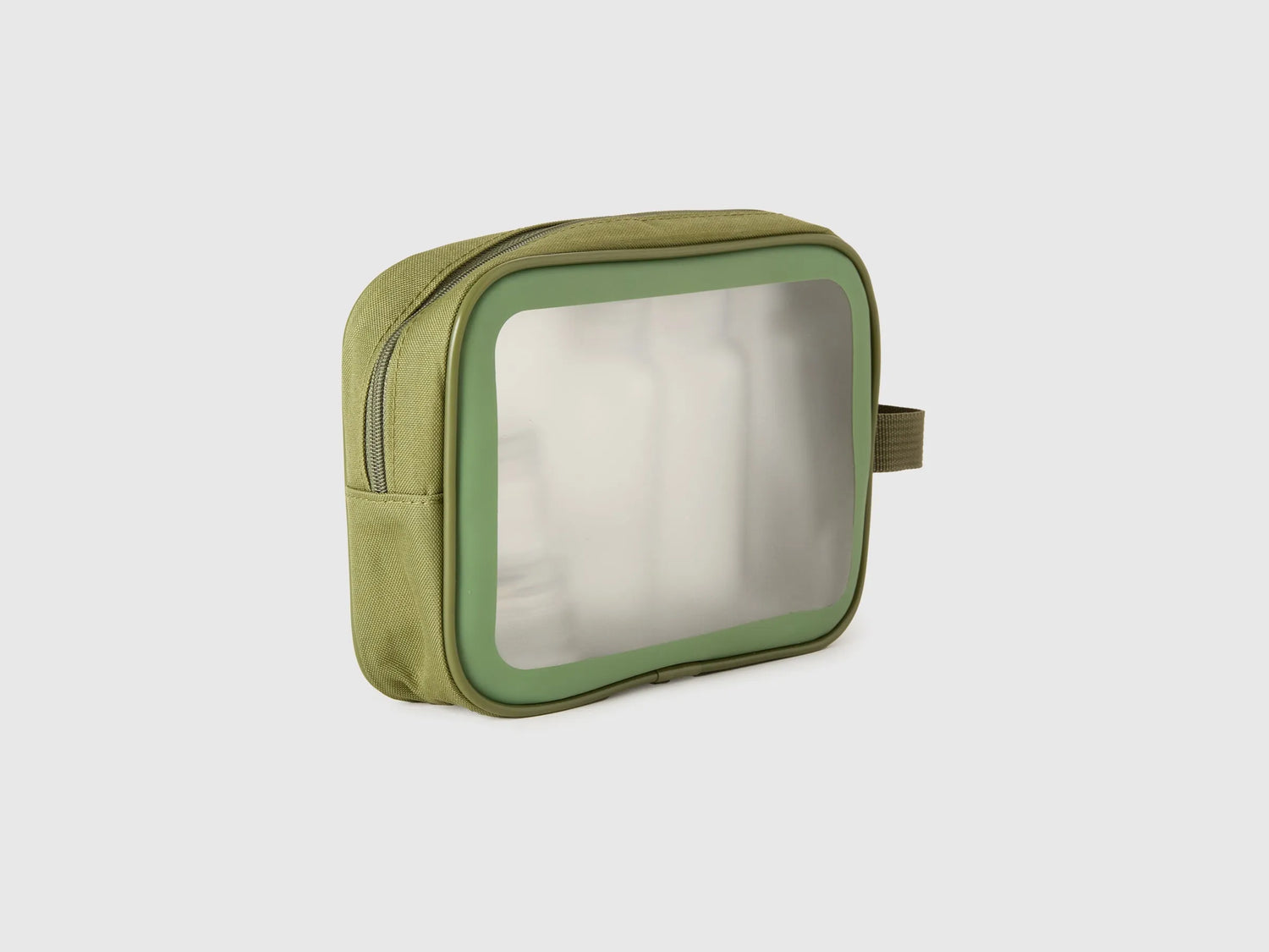 Benetton Military green Women Military Green Beauty Case SKU: 6KYWVY023_905 Image 02