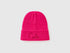 Neon Pink Beanie with Embroidery_6LOWCA02J_40F_01