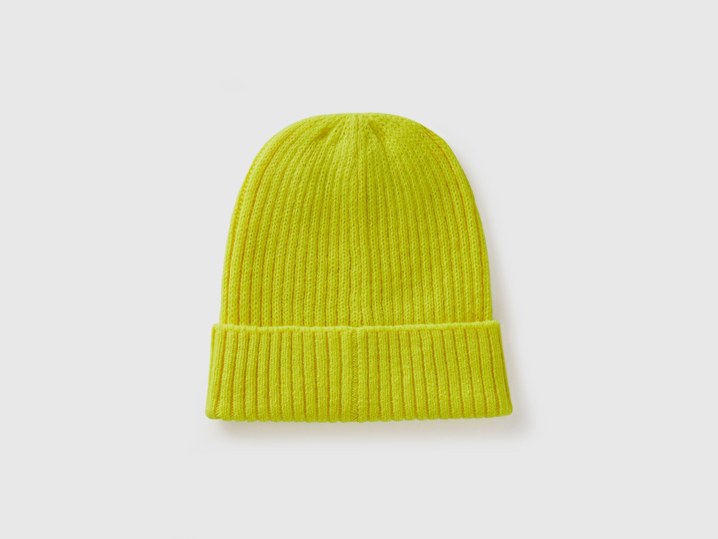 Neon Yellow Beanie with Embroidery_6LOWDA015_40C_02